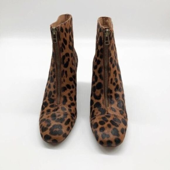 MADEWELL The Amalia Leopard Print Bootie  - Picture 3 of 11
